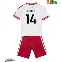 Liverpool Federico Chiesa #14 Bortedraktsett Barn 2026-27 Kortermet (+ Korte bukser)